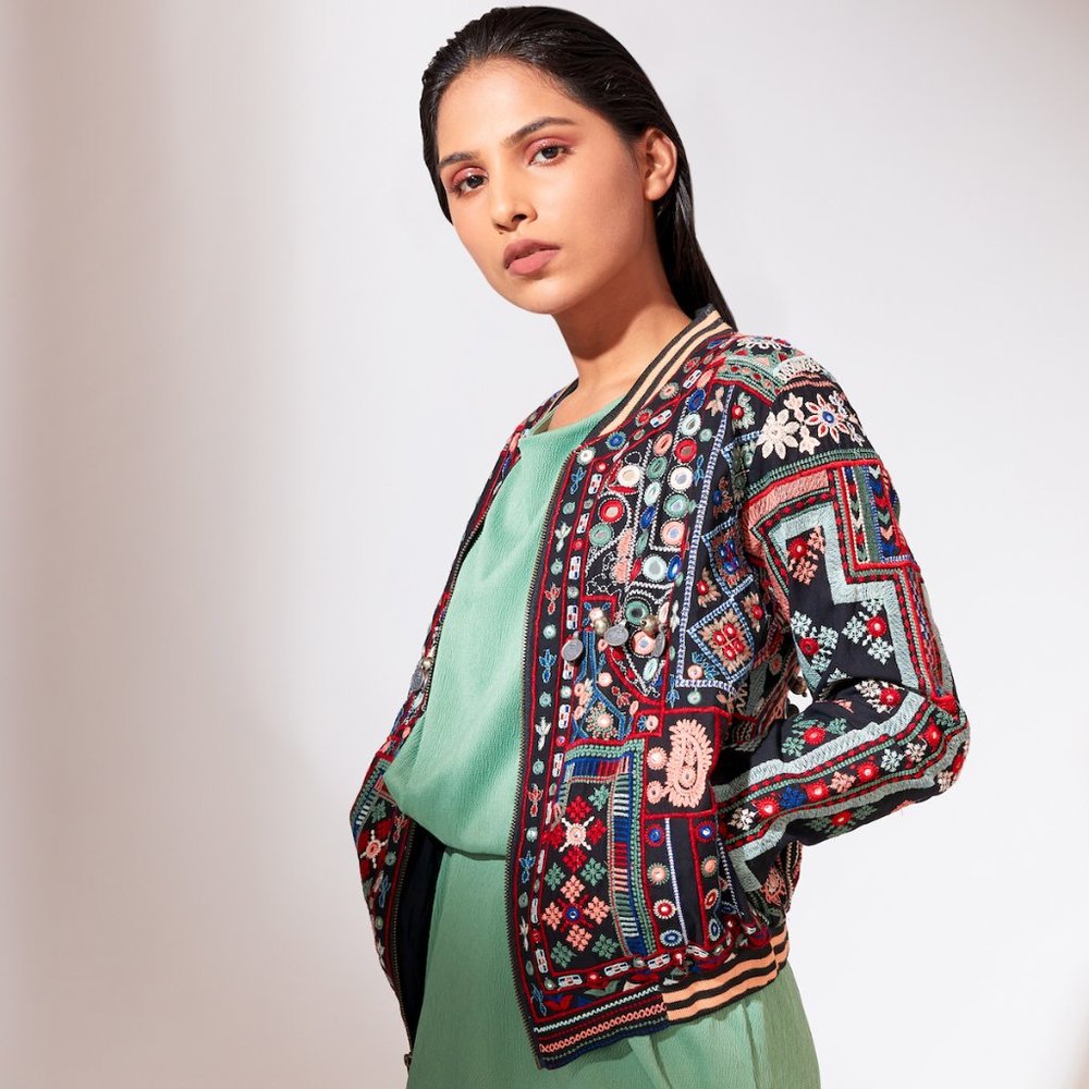 Vipul Shah Banjara Bomber (New) XL